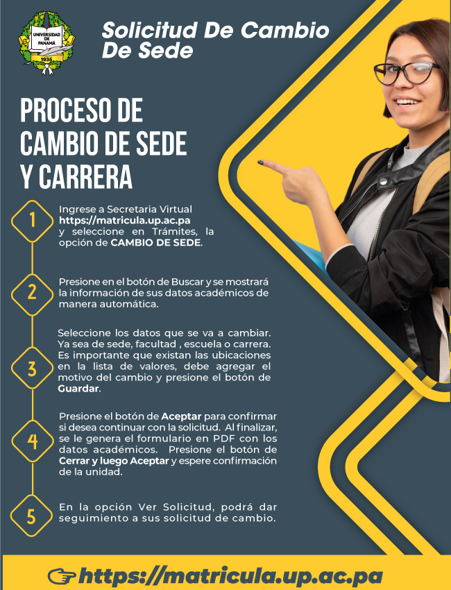 Pasos cambio de ubicacion